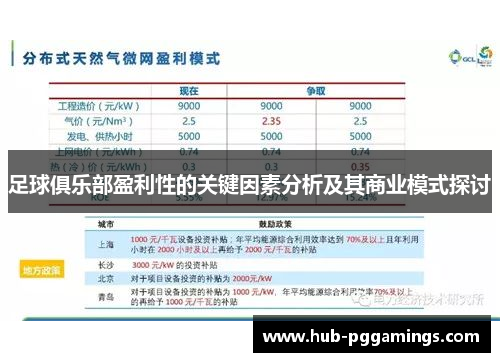 足球俱乐部盈利性的关键因素分析及其商业模式探讨
