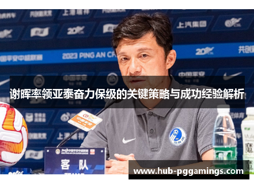 谢晖率领亚泰奋力保级的关键策略与成功经验解析